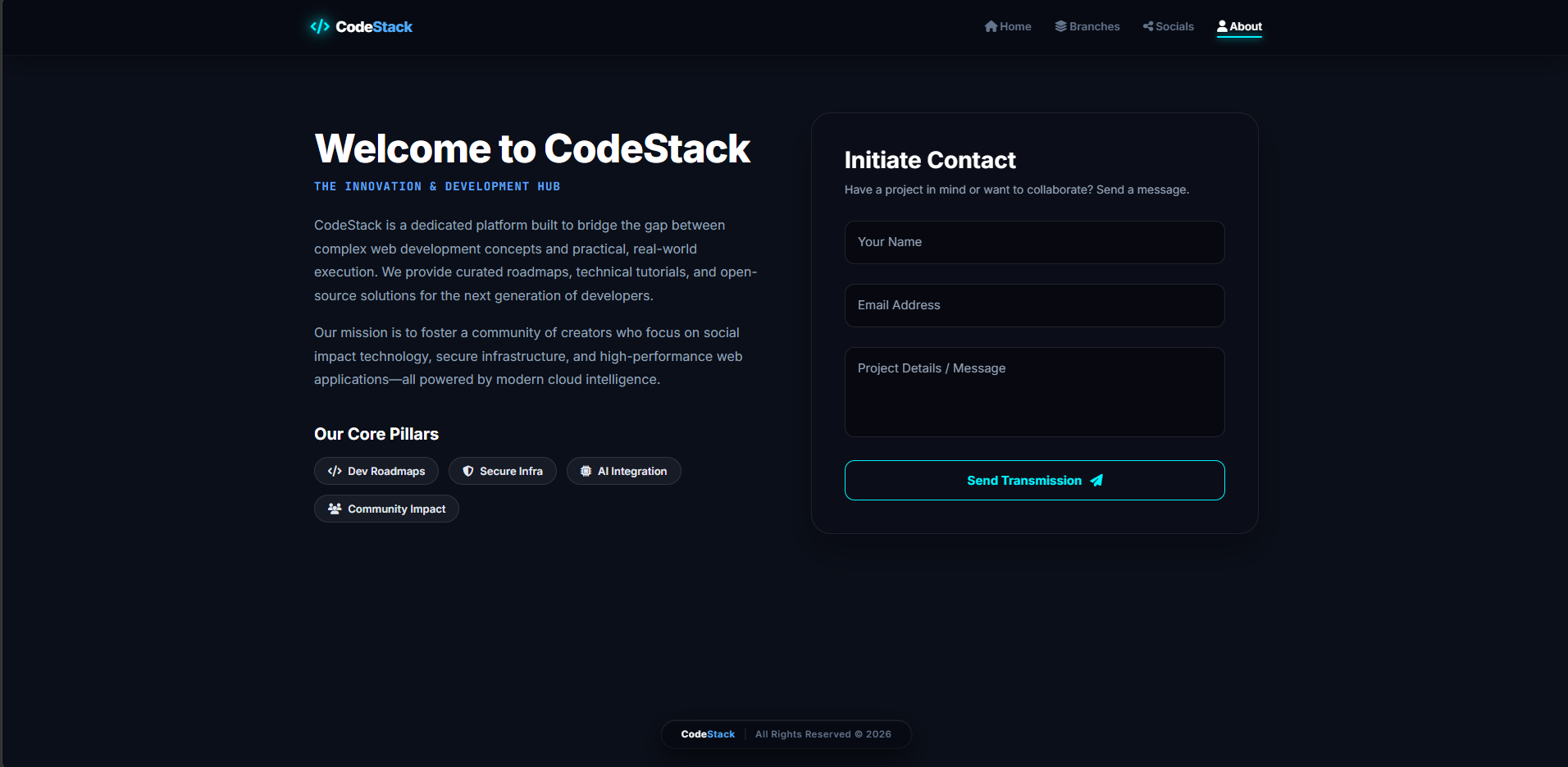 Institutional Portal Preview