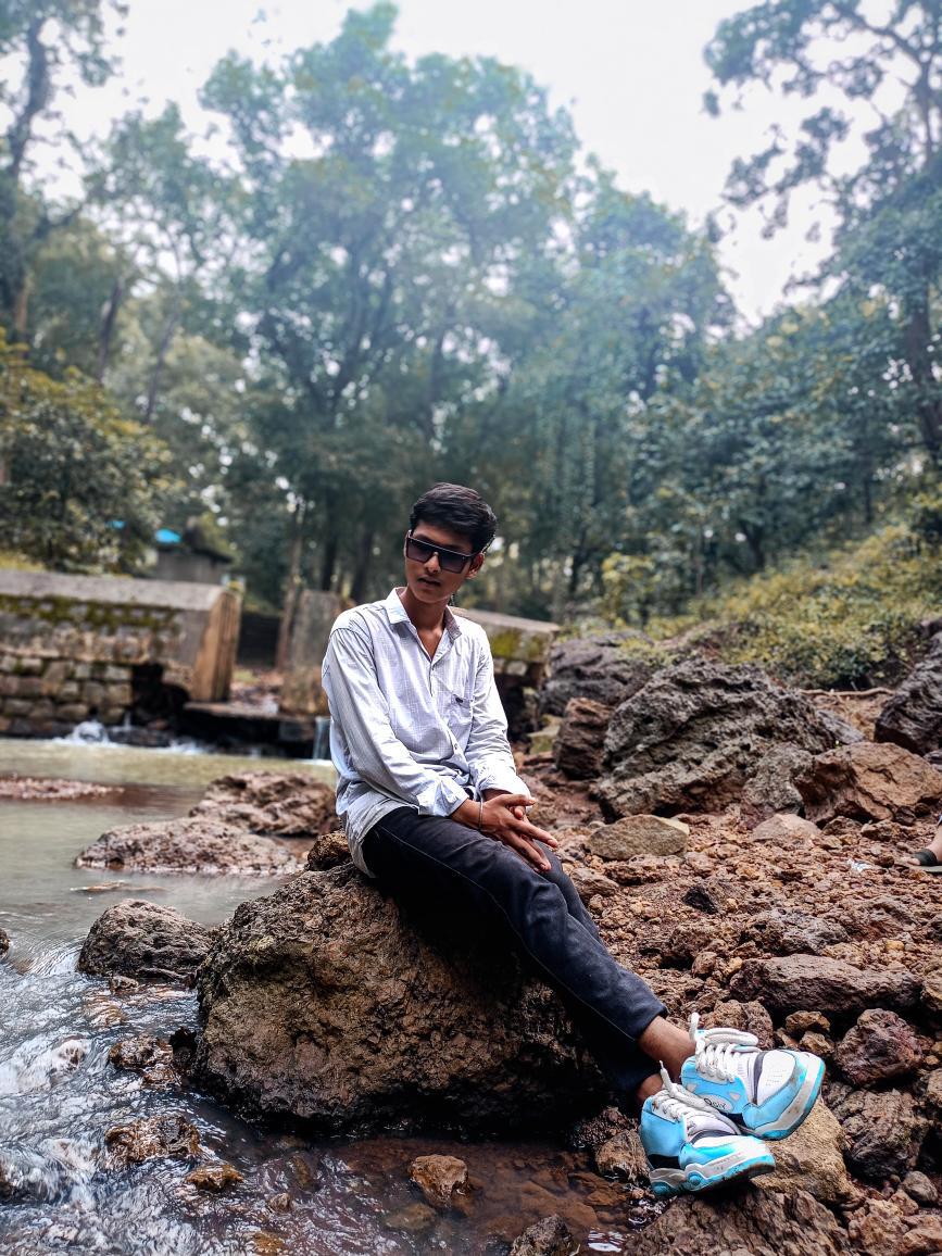 Pradumya Sahare on Rocks